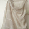 water solubility check wool shawl - Image 5